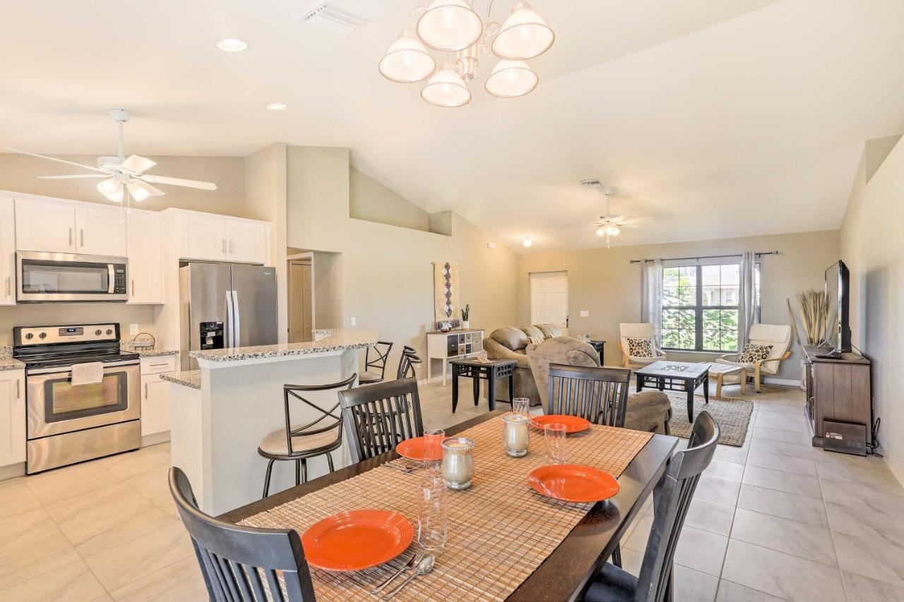 Central Cape Coral House With Private Screened Pool! エクステリア 写真