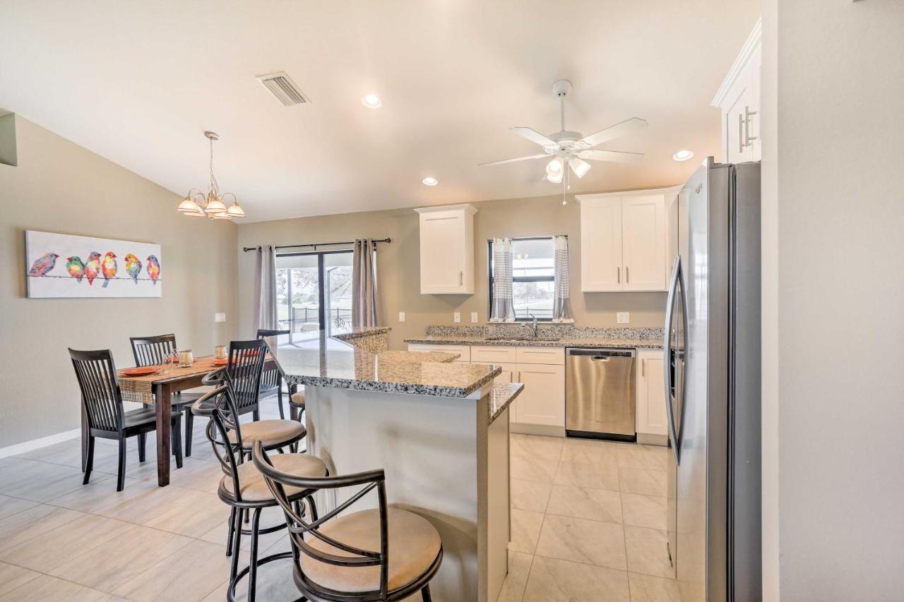 Central Cape Coral House With Private Screened Pool! エクステリア 写真