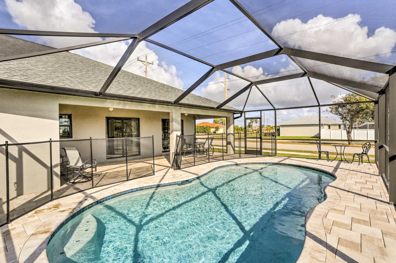 Central Cape Coral House With Private Screened Pool! エクステリア 写真