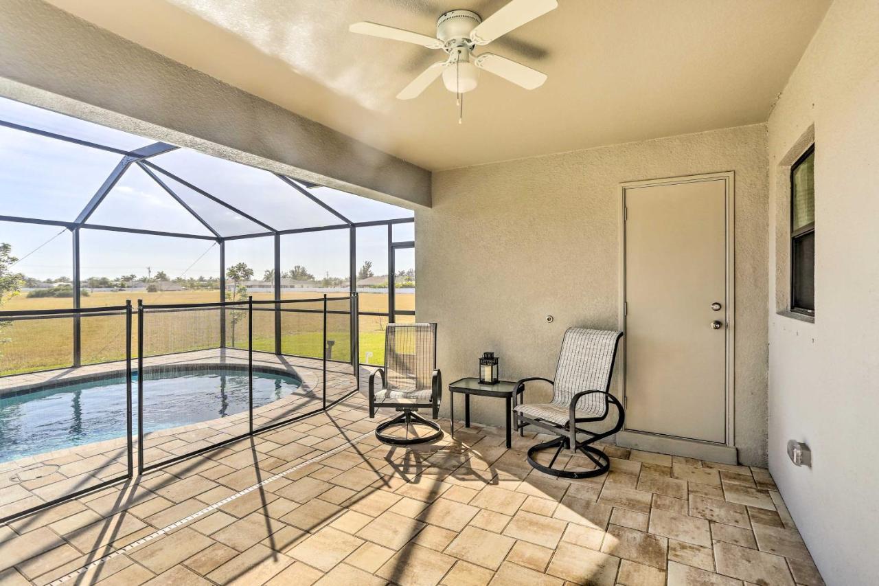 Central Cape Coral House With Private Screened Pool! エクステリア 写真
