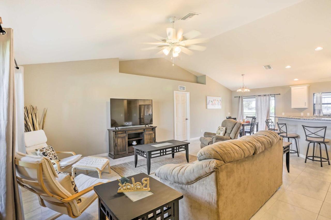 Central Cape Coral House With Private Screened Pool! エクステリア 写真