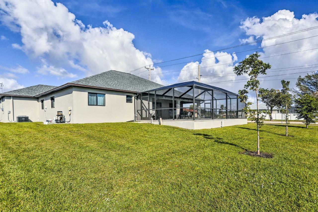 Central Cape Coral House With Private Screened Pool! エクステリア 写真